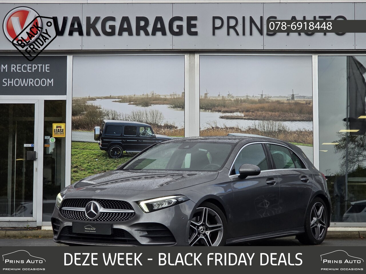Mercedes-Benz A-klasse - 160 Business Solution AMG |CAMERA|CRUISE|DEALER ONDERH.|ORIG. NL|NAP| 3793 - AutoWereld.nl