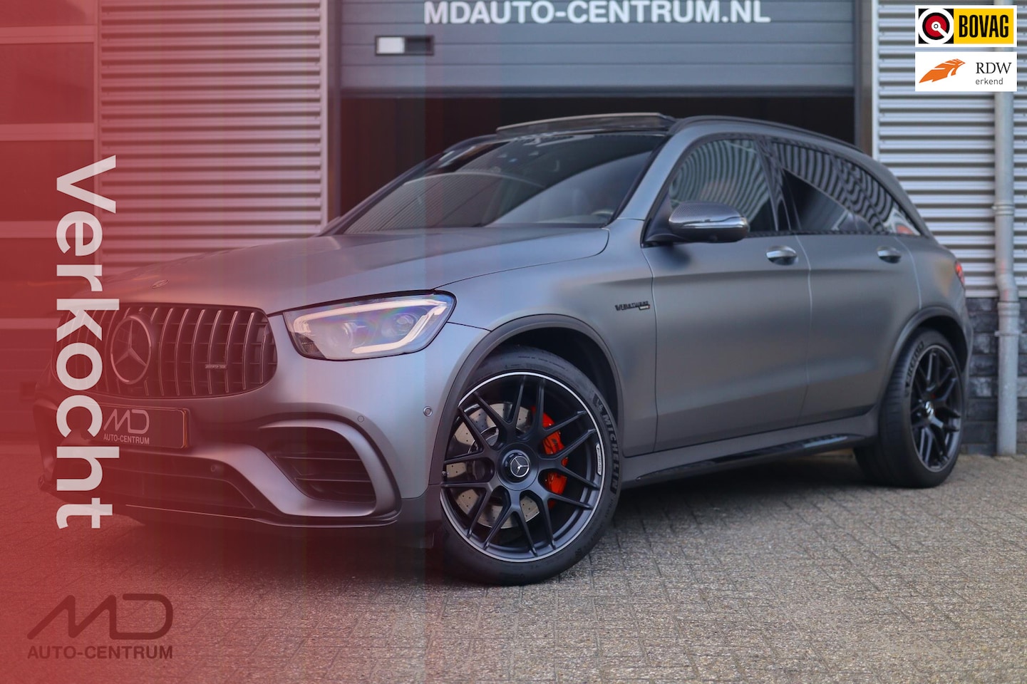 Mercedes-Benz GLC-klasse - AMG 63 S 4MATIC+| Matgrijs| Vol - AutoWereld.nl