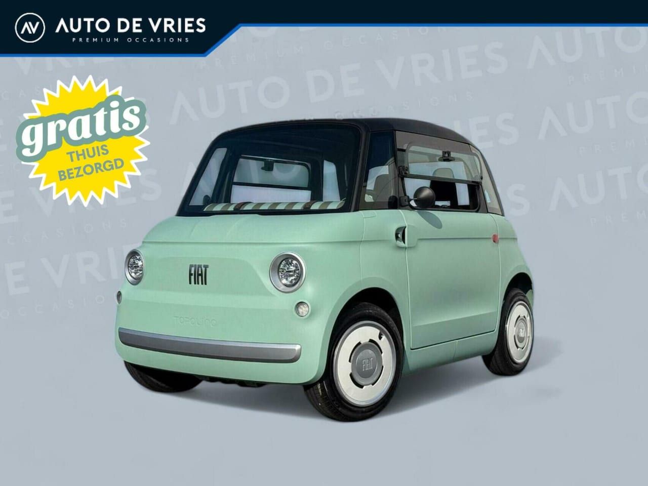 Fiat Topolino - Base | Panoramadak | Connect Box | LED - AutoWereld.nl