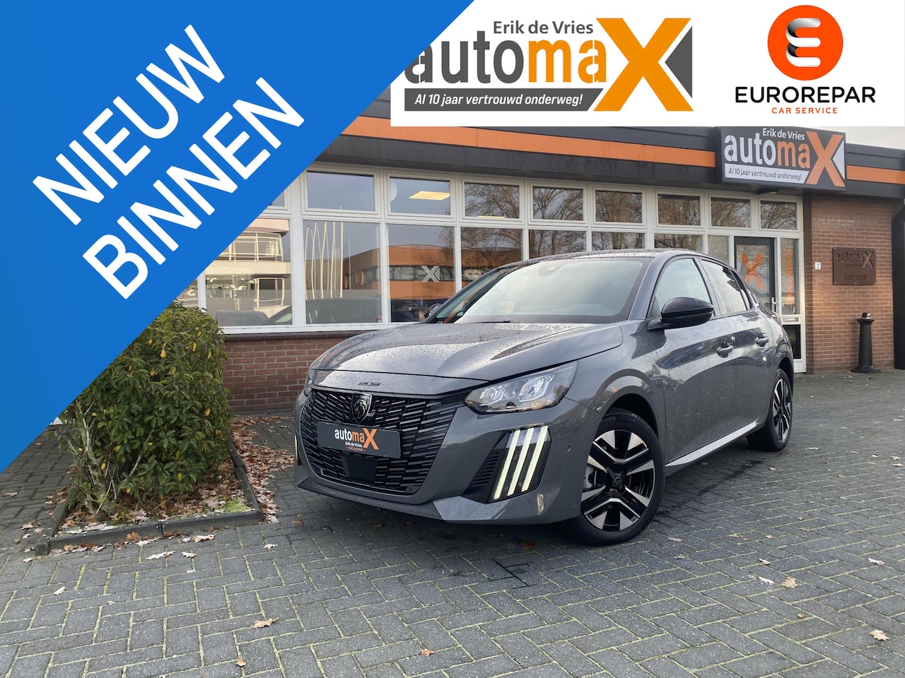 Peugeot 208 - Hybrid 110 e-DSC6 Allure |Hybride Automaat!| 360 Camera!|Navi!| - AutoWereld.nl