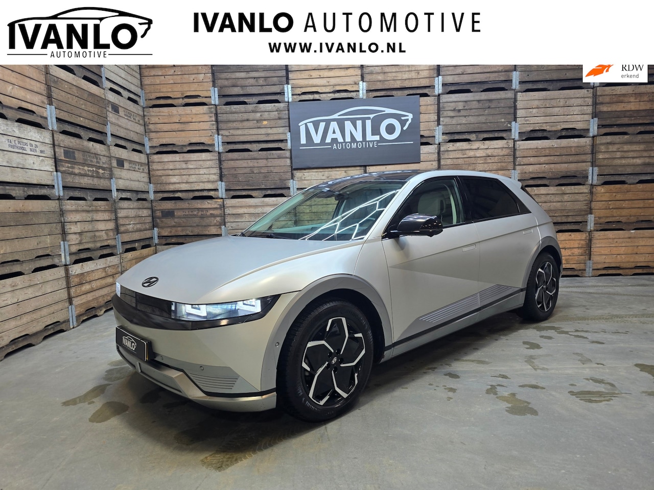 Hyundai IONIQ 5 - Lounge 73kWh Leder 360 HUD Navi LED Clima 19"LM - AutoWereld.nl