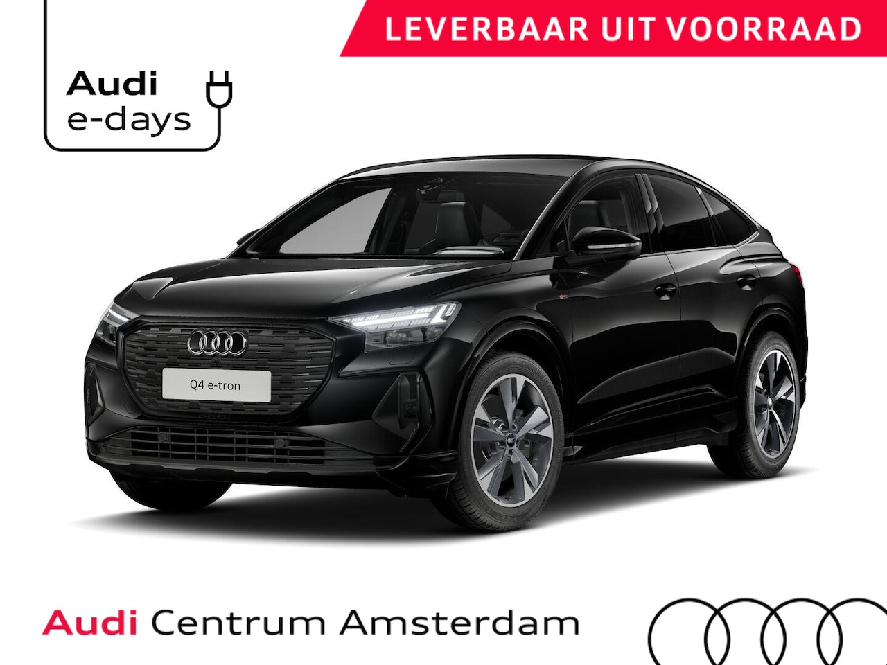 Audi Q4 Sportback e-tron - 45 S edition Competition 82 kWh 286 pk | Assistentiepakket plus | Comfortpakket | Ambient - AutoWereld.nl