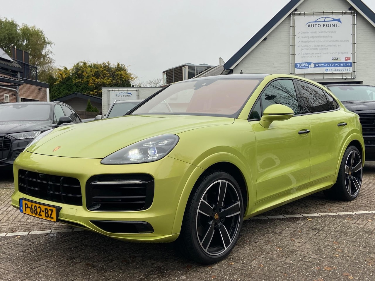 Porsche Cayenne Coupé - 3.0 SPORTDESIGN/GTS-SEATS/UNIEKE KLEUR/PANO! - AutoWereld.nl