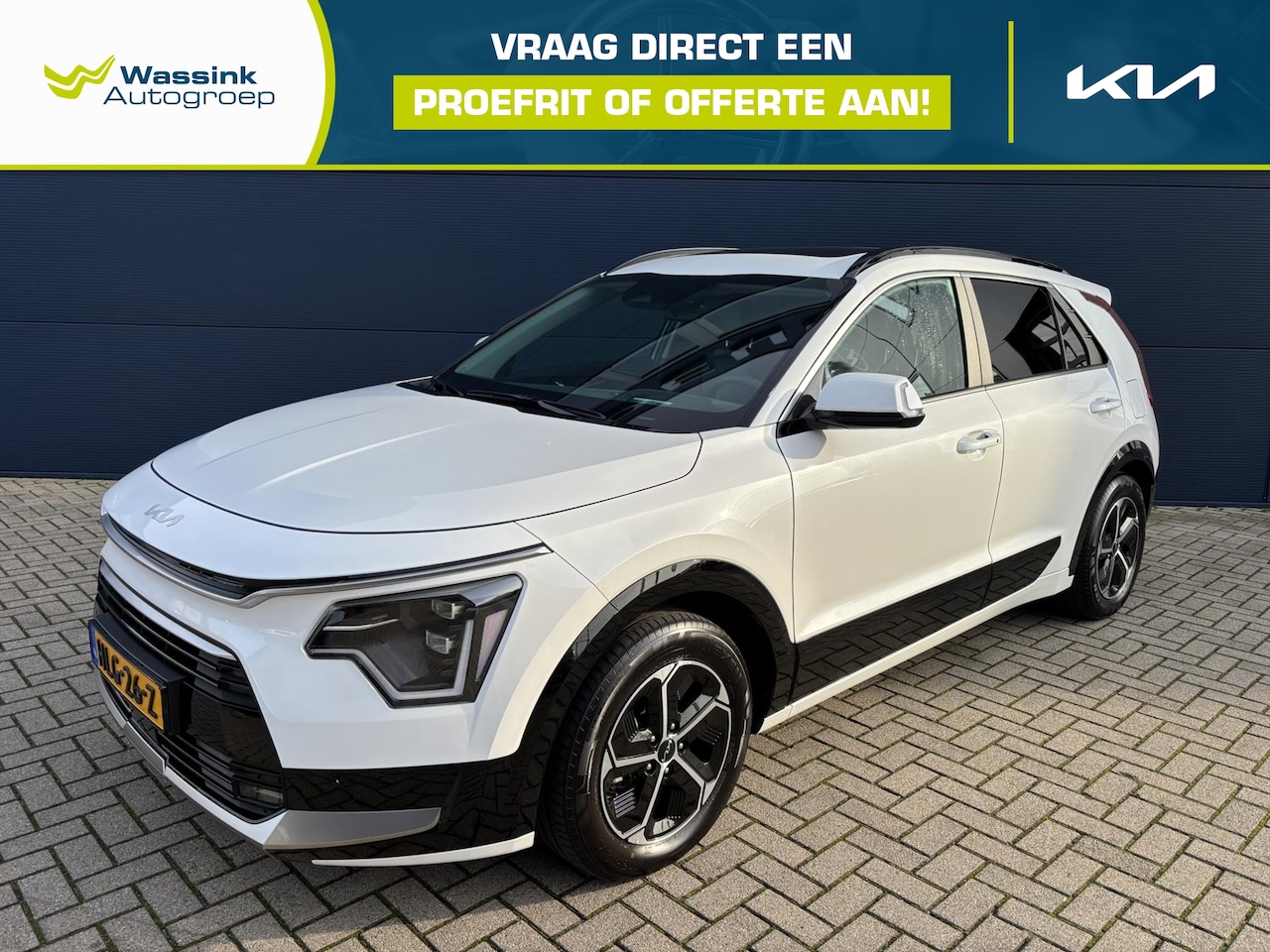 Kia Niro - 1.6 GDi Hybrid 141pk DCT6 DynamicPlusLine | Navigatie | Parkeercamera | Head-Up display | - AutoWereld.nl