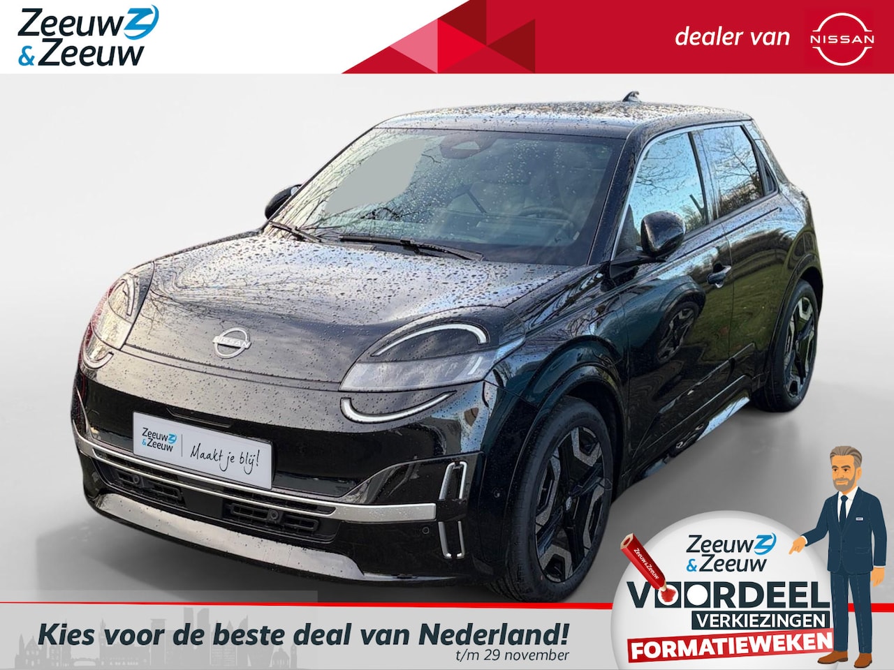 Nissan Micra - EVOLVE 52 kWh NU TE BESTELLEN!!! | 1000,- EURO KORTING MET 0,99 % RENTE OP 36 MAANDEN | D - AutoWereld.nl