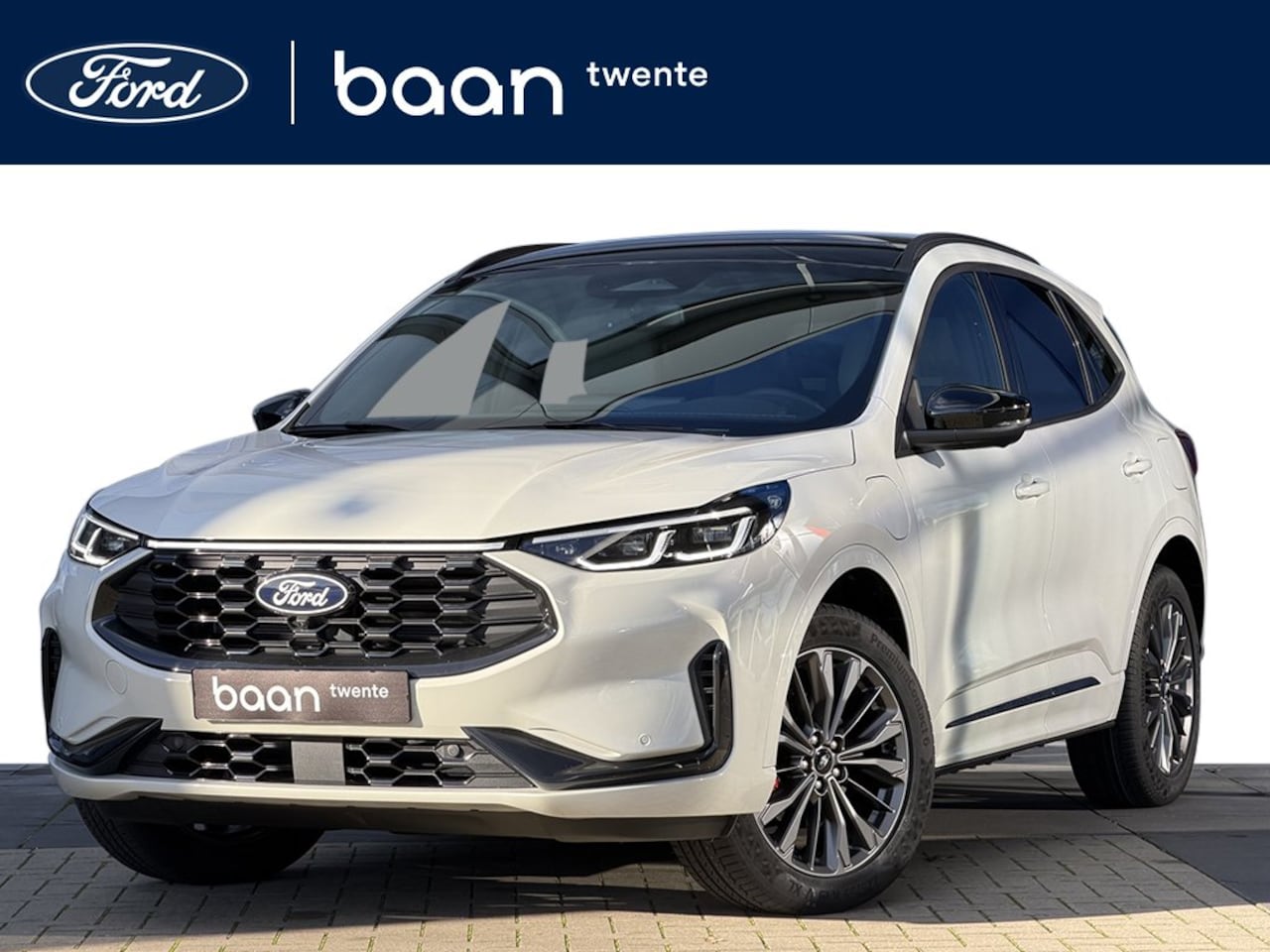 Ford Kuga - 2.5 PHEV 243 PK Baan Twente Edition | Parelmoer wit | Trekhaak wegkl. | B&O Premium | Matr - AutoWereld.nl