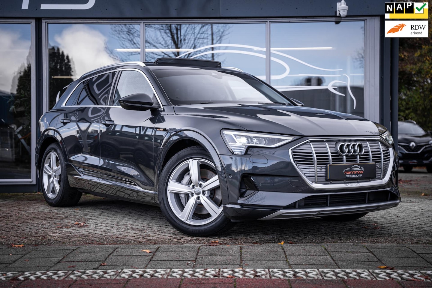 Audi e-tron - E-tron 50 quattro Launch edition plus 71 kWh|Pano|LED|Adaptive Cruise|Memory|Lane Assist|N - AutoWereld.nl