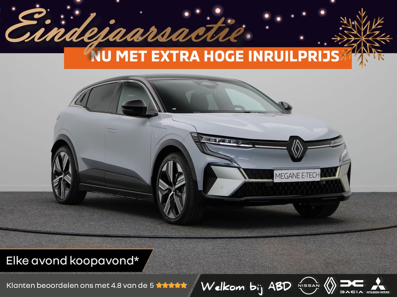 Renault Mégane E-Tech - 220pk comfort range iconic 60 kWh | Active driver assist | 360 graden camera | Smart rear - AutoWereld.nl