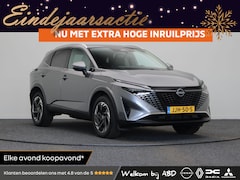 Nissan Qashqai - 158pk MHEV Xtronic N-Connecta | Headup display | 18" Velgen | Stoel, Stuur en Voorruitverw