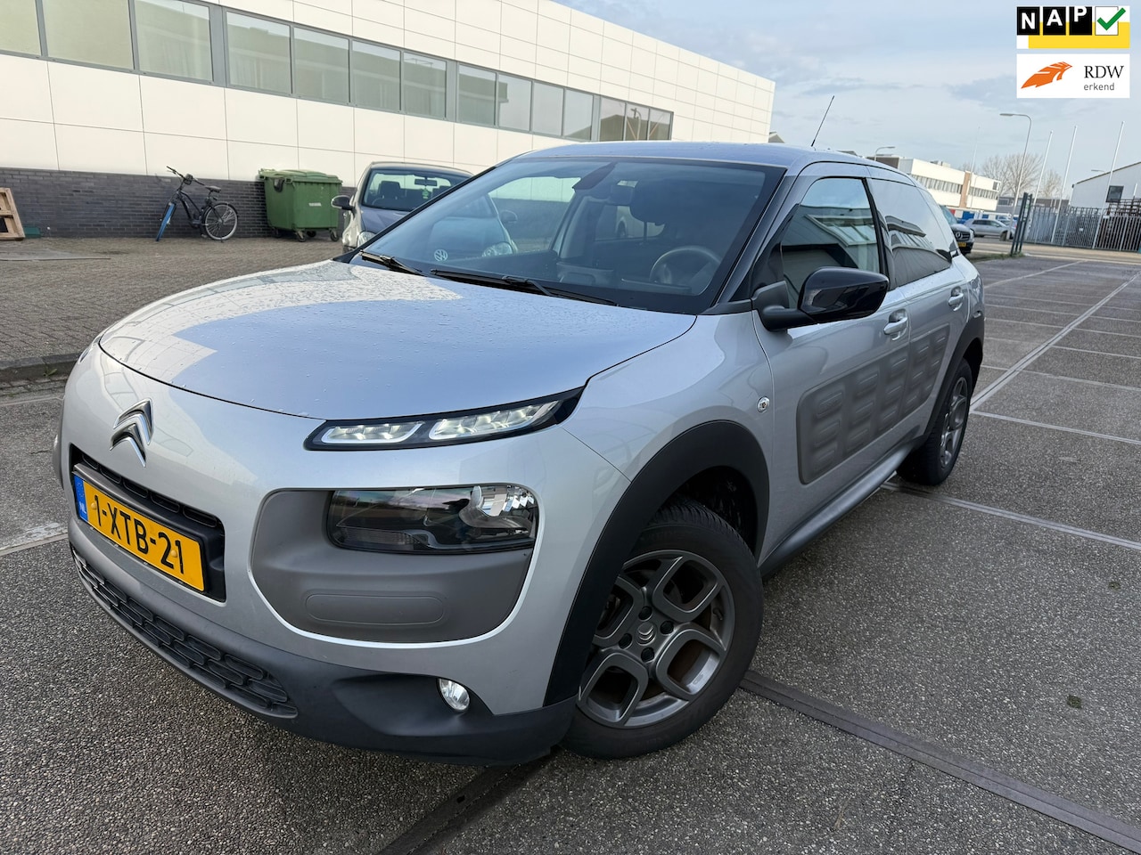 Citroën C4 Cactus - 1.2 e-VTi Shine / AUTOMAAT / NAP / AIRCO / PDC / BOEKJES / AL VELGEN / ZEER NETTE AUTO!!! - AutoWereld.nl