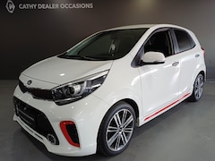 Kia Picanto - 1.2 CVVT GT-Line 84PK Leder NAV Stoel+Stuurverwarming Cruise Climate