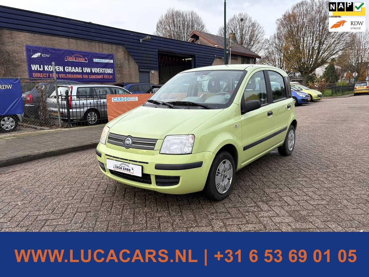 Fiat Panda - 1.2 Dynamic AIRCO + NIEUWE APK! - AutoWereld.nl