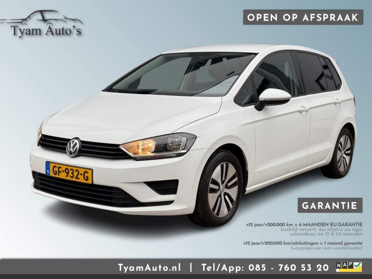 Volkswagen Golf Sportsvan - 1.2 TSI TRENDLINE / AIRCONDITIONING SPORTVELGEN / SPORTIEF en RUIMTE - AutoWereld.nl