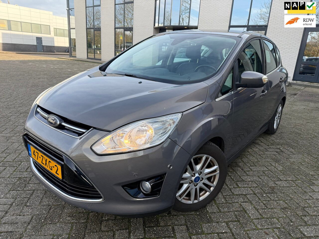 Ford C-Max - 1.0 Titanium / NAP / AIRCO / APK / 5DRS / ACHTERRIJUIT CAMERA / BOEKJES / 2 SLEUTELS / ZEE - AutoWereld.nl