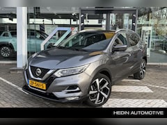 Nissan Qashqai - 1.3 DIG-T Tekna AUTOMAAT | STOELVERWARMING | CAMERA | 19INCH LICHTMETAAL | DODEHOEK |