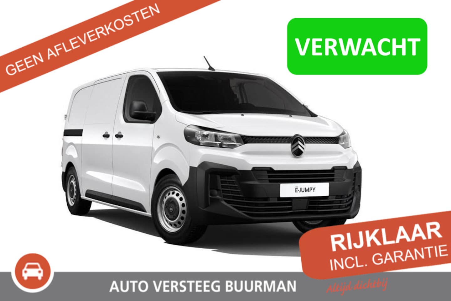 Citroën ë-Jumpy - 75 kWh 136PK L2 Automaat Long Range, Airco, Cruise Control, Parkeersensoren Achter, Blueto - AutoWereld.nl