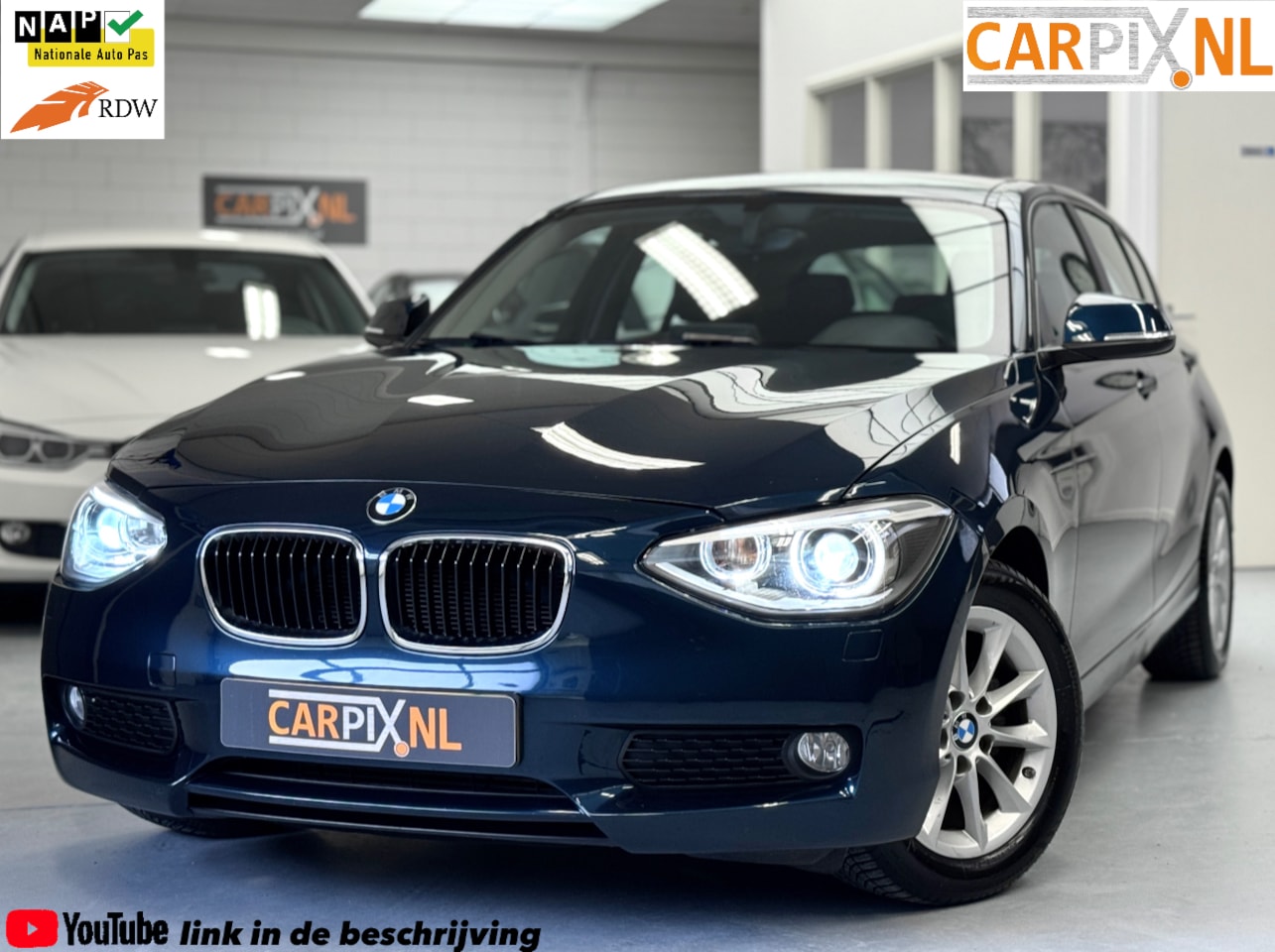 BMW 1-serie - 116i Upgrade Edition NL-auto, Xenon, Leder - AutoWereld.nl