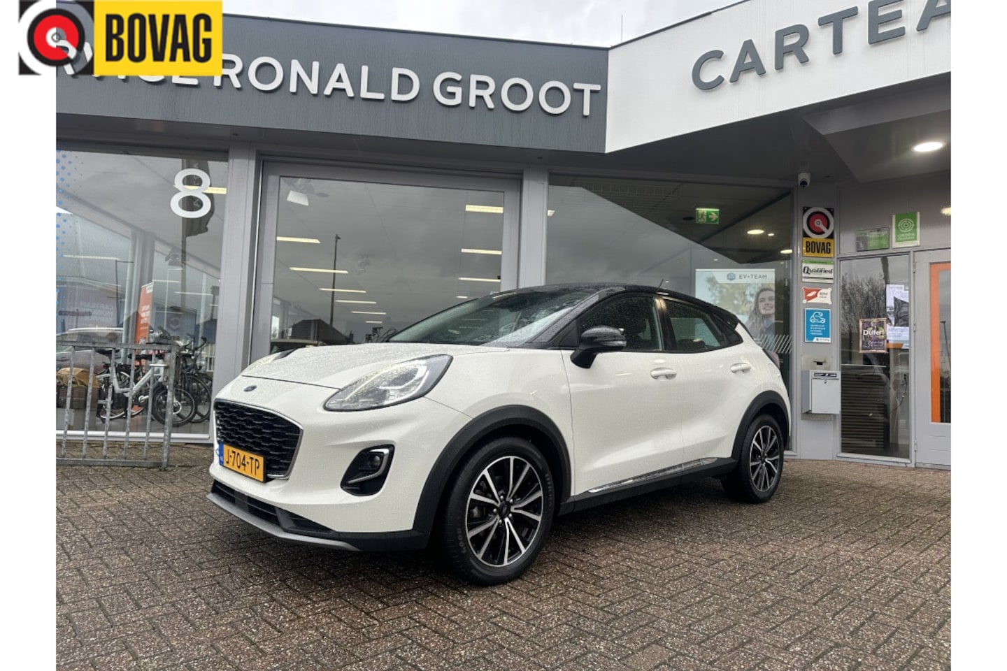 Ford Puma - 1.0 EB Hyb. Titanium | Cruise | Carplay | Airco | Navi | Parkeer - AutoWereld.nl