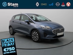 Ford Fiesta - 125pk EcoBoost Hybrid Titanium Cruise | Climate | Carplay | Parkeersens. achter