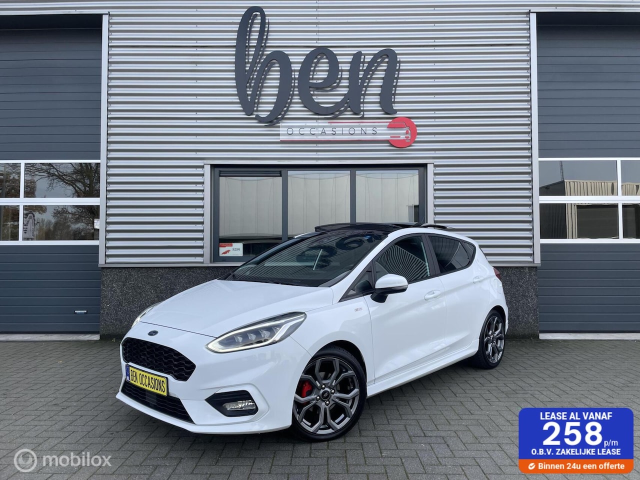 Ford Fiesta - 1.0 EcoBoost ST-Line 1e Eig Pano TOPSTAAT!! - AutoWereld.nl