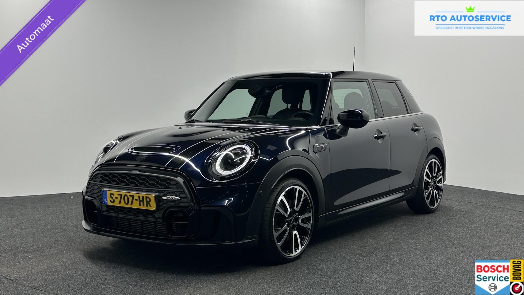 MINI Cooper S - Mini 2.0 Rockingham GT Edition CAMERA ECC LEER NAVI CARPLAY. - AutoWereld.nl