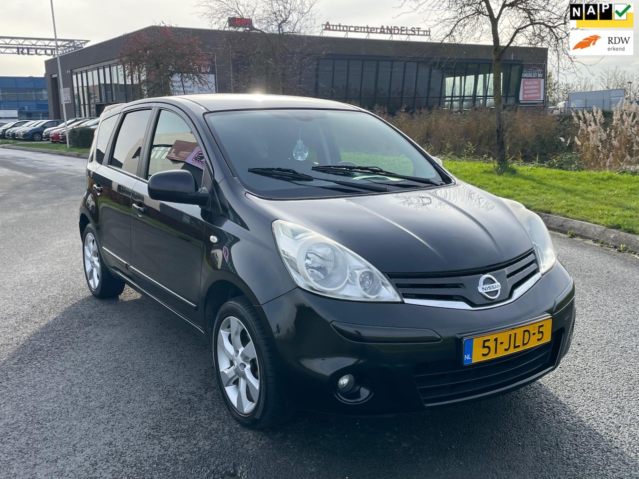 Nissan Note - 1.6 Acenta 1.6 Acenta, Trekhaak, Cruise/Climate control, Lmv, Radio CD, Elektr ramen, 3e eig afk, Gee - AutoWereld.nl