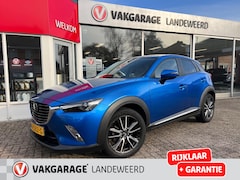 Mazda CX-3 - 2.0 SkyActiv-G 120 GT-M, Navi, Trekhaak, Leder, Nieuwe APK
