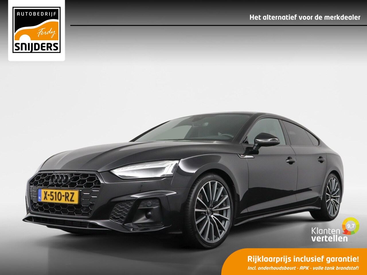 Audi A5 Sportback - 40 TFSI S-LINE Edition 204PK | Navi | Virtual | Apple Car Play | Winterpack | Matrix LED - - AutoWereld.nl