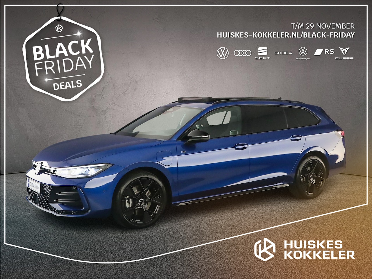 Volkswagen Passat Variant - R-Line Edition 1.5 TSI eHybrid 272pk DSG Automaat Trekhaak, Panoramadak, LED matrix koplam - AutoWereld.nl