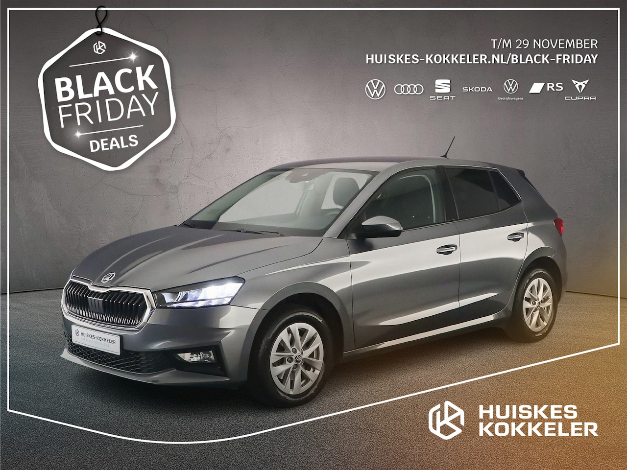 Skoda Fabia - Selection 1.0 TSI 115pk DSG Automaat Cruise control, App connect, Stuurwiel verwarmd, LED - AutoWereld.nl