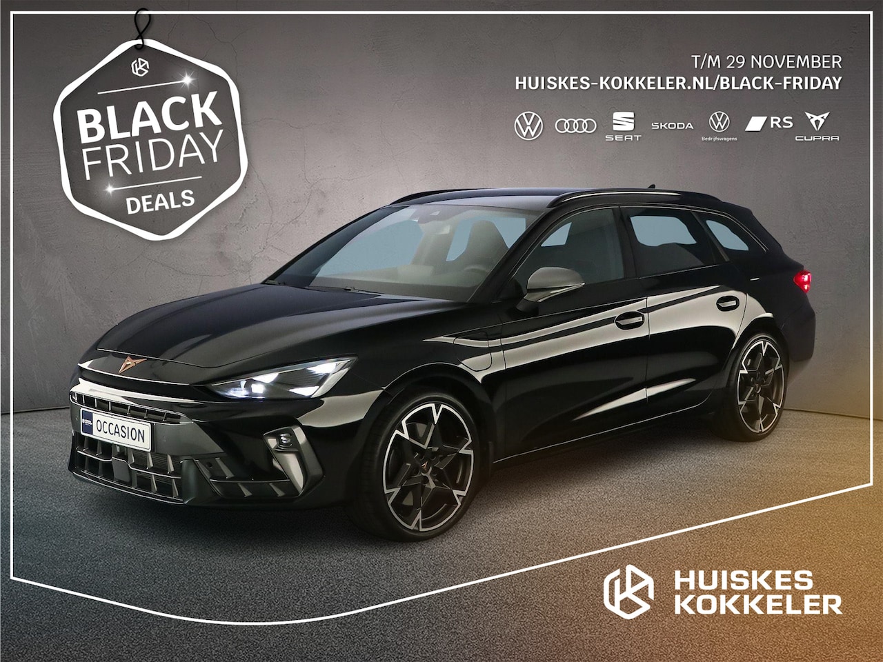 CUPRA Leon Sportstourer - VZ Performance 1.5 TSI e-Hybrid 272pk DSG Automaat Trekhaak, Achteruitrijcamera, Elektrisc - AutoWereld.nl