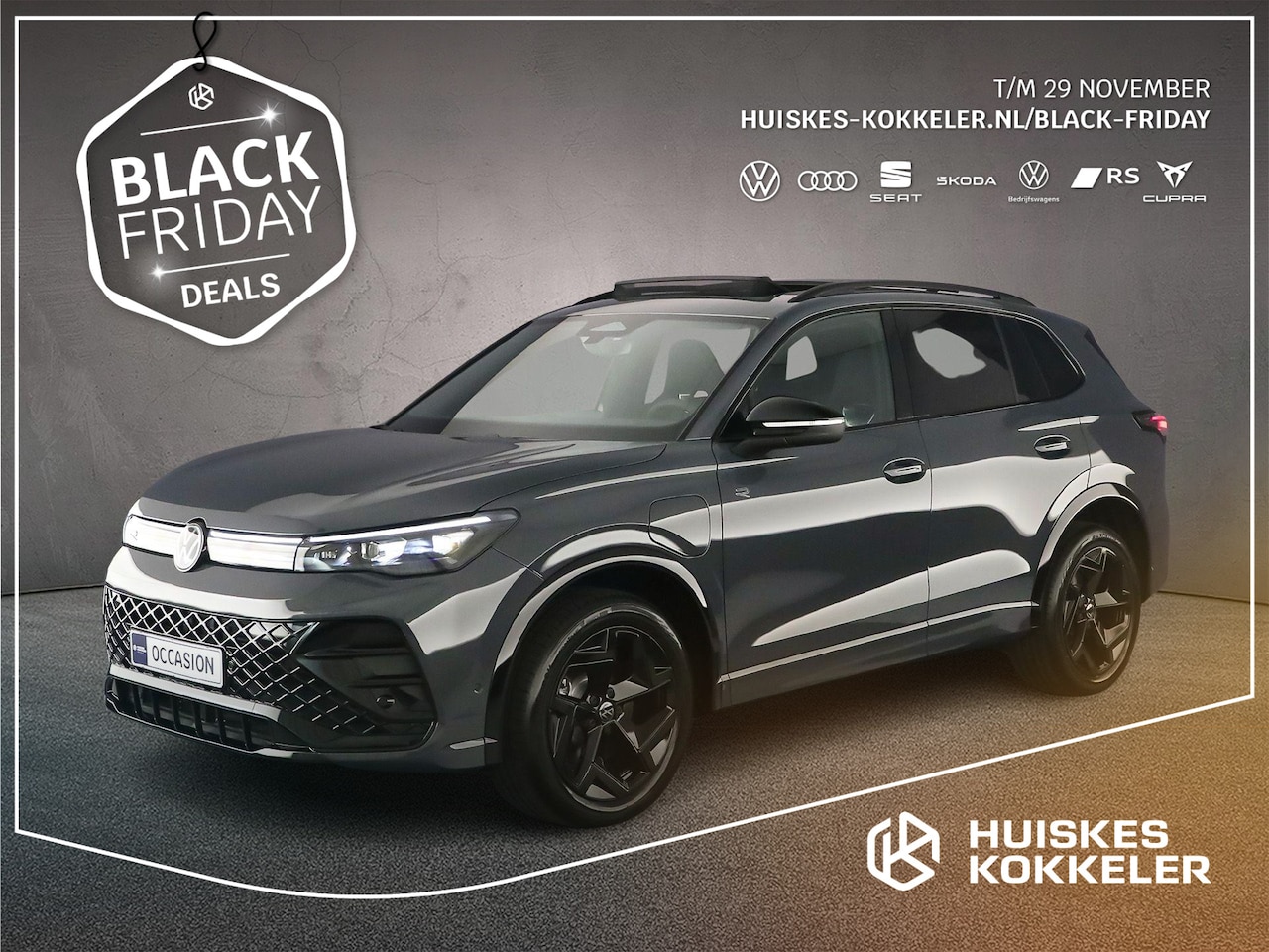 Volkswagen Tiguan - R-Line Edition 1.5 TSI eHybrid 272pk DSG Automaat Trekhaak, Panoramadak, Adaptive cruise c - AutoWereld.nl