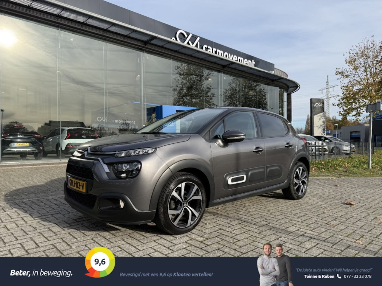 Citroën C3 - 1.2 PureTech 110PK Shine Automaat | Navi | Camera | Cruise | 4Se - AutoWereld.nl