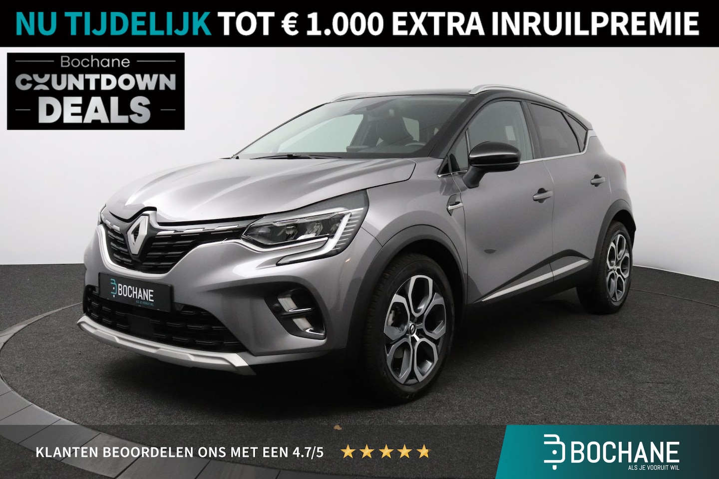 Renault Captur - 1.3 TCe 140 Intens | Automaat | Dealer onderhouden| 1500kg Trekgewicht| - AutoWereld.nl