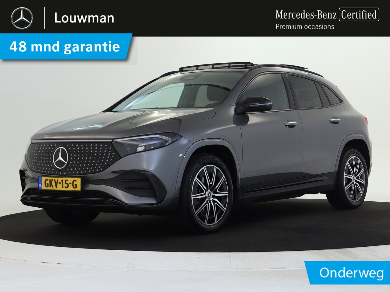 Mercedes-Benz EQA - 250+ 71 kWh AMG Nightpakket | Trekhaak | Nightpakket | Alarm | Keyless Go | Sfeerverlichti - AutoWereld.nl