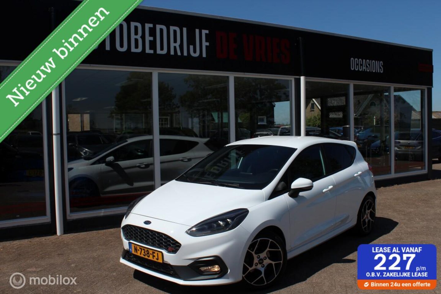 Ford Fiesta - 1.5 EcoBoost ST-3 Full-Led/Recaro/Apple-Carplay - AutoWereld.nl