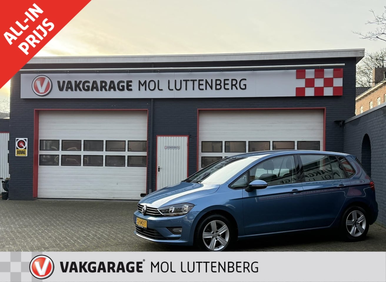 Volkswagen Golf Sportsvan - 1.2 TSI Comfortline 1.2 TSI 110PK Comfortline, CRUISE CONTROL, STOELVERWARMING, PDC, TREKHAAK - AutoWereld.nl