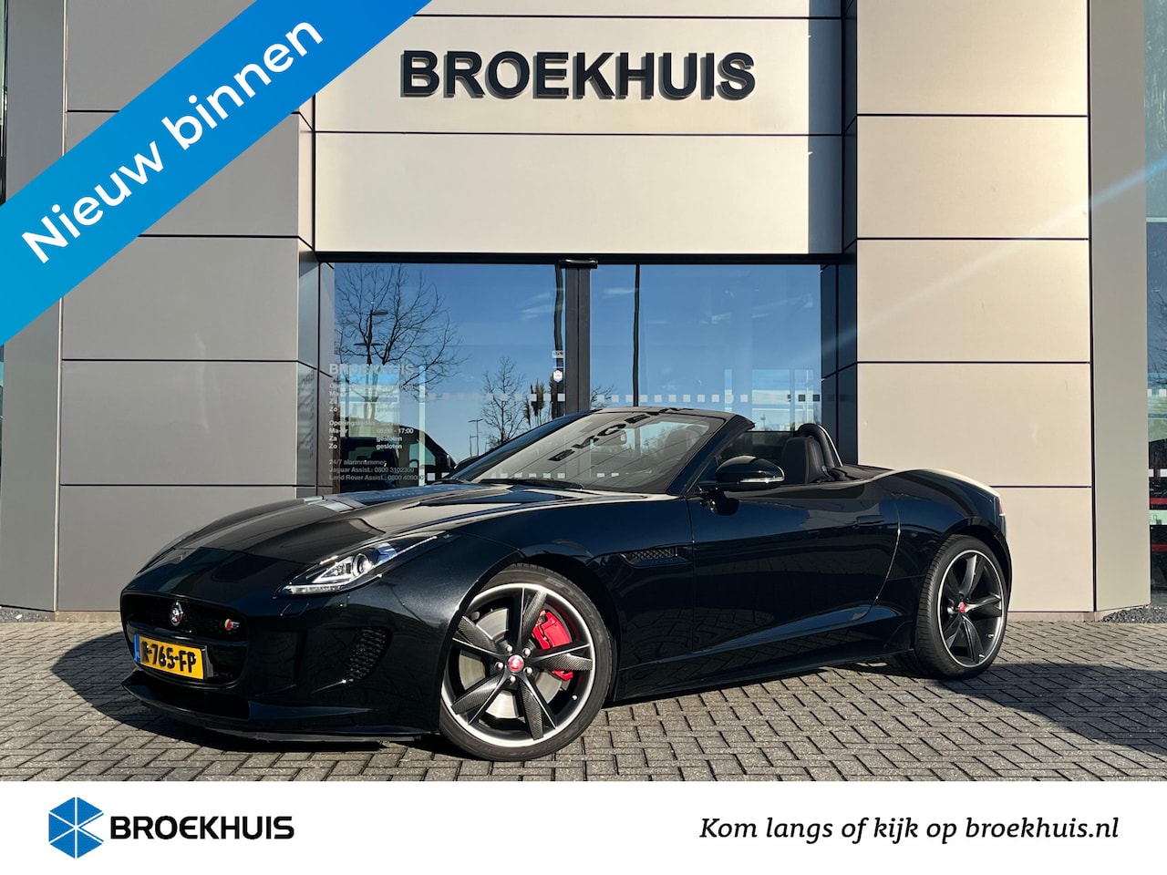 Jaguar F-type - 3.0 V6 S Convertible AWD | 20 Inch Carbon | Sportuitlaat | Cold Climate | Performance seat - AutoWereld.nl