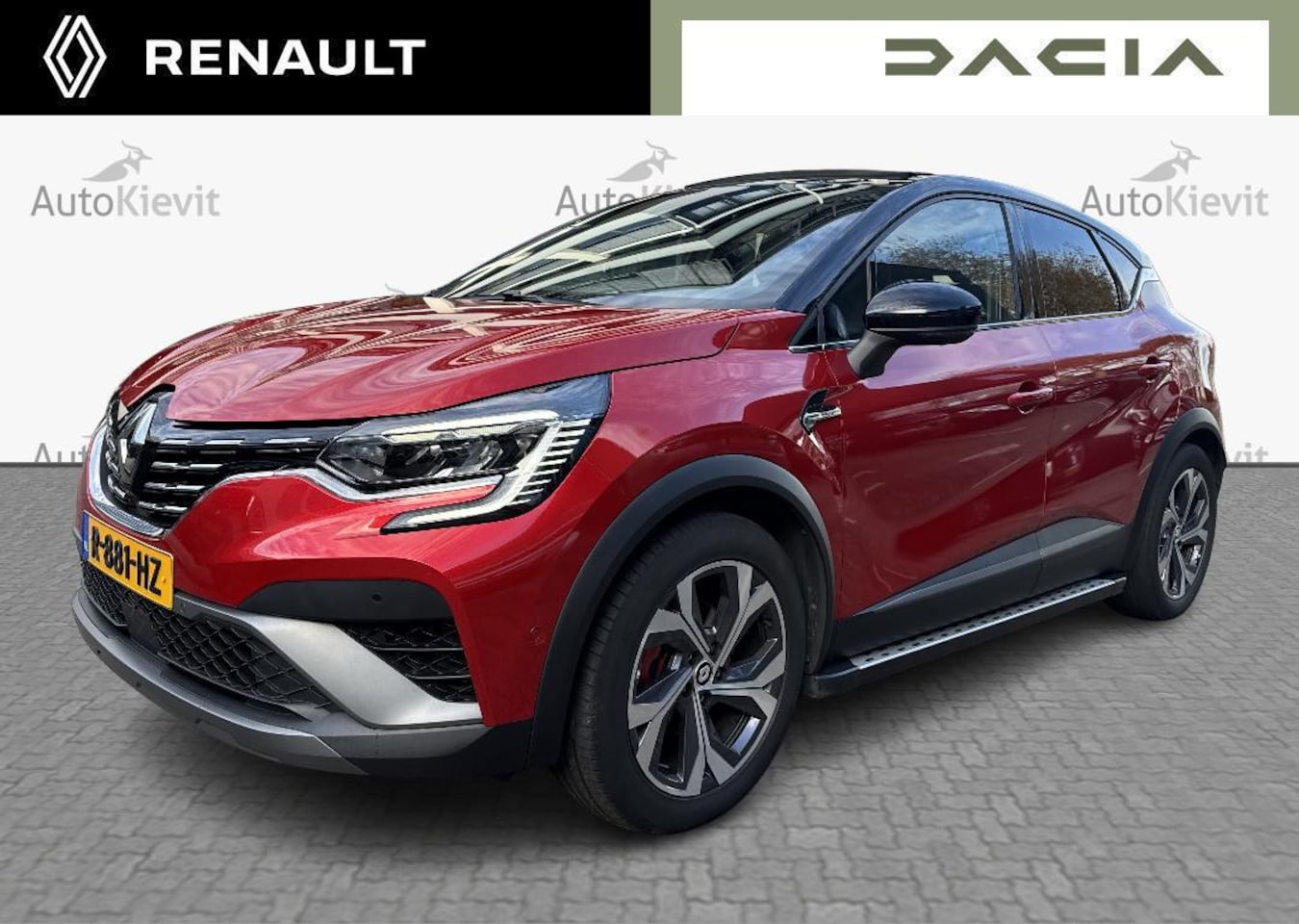 Renault Captur - 1.6 E-Tech Hybrid 145 R.S. Line - Schuif/Kantel dak / Focal Audio / Alarm/ Afneembare Trek - AutoWereld.nl