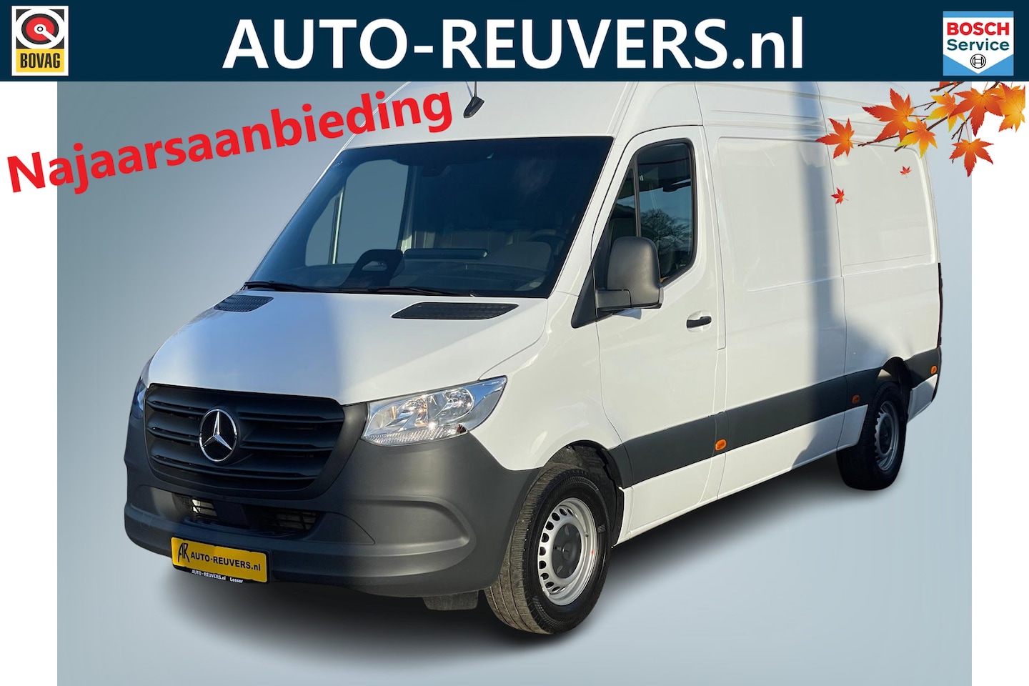 Mercedes-Benz Sprinter - 317 1.9 CDI L2H2 RWD Allseason / Cruise / Automaat / Carplay / Dodehoek - AutoWereld.nl