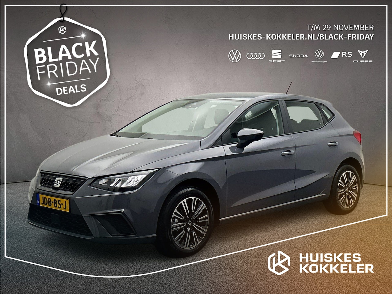SEAT Ibiza - Style Business Connect 1.0 TSI 95pk Cruise control, App connect, LED koplampen, Airco, DAB - AutoWereld.nl