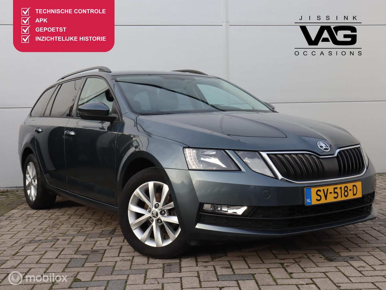 Skoda Octavia Combi - 1.6 TDI Greentech Clever Edition 1.6 TDI Greentech Clever Edition - AutoWereld.nl
