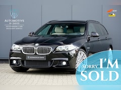 BMW 5-serie Touring - 520i M SPORT HIGH EXEC AUTOMAAT / GROOT ONDERHOUD / TREKHAAK ELEK. / HARMAN KARDON / 19 IN