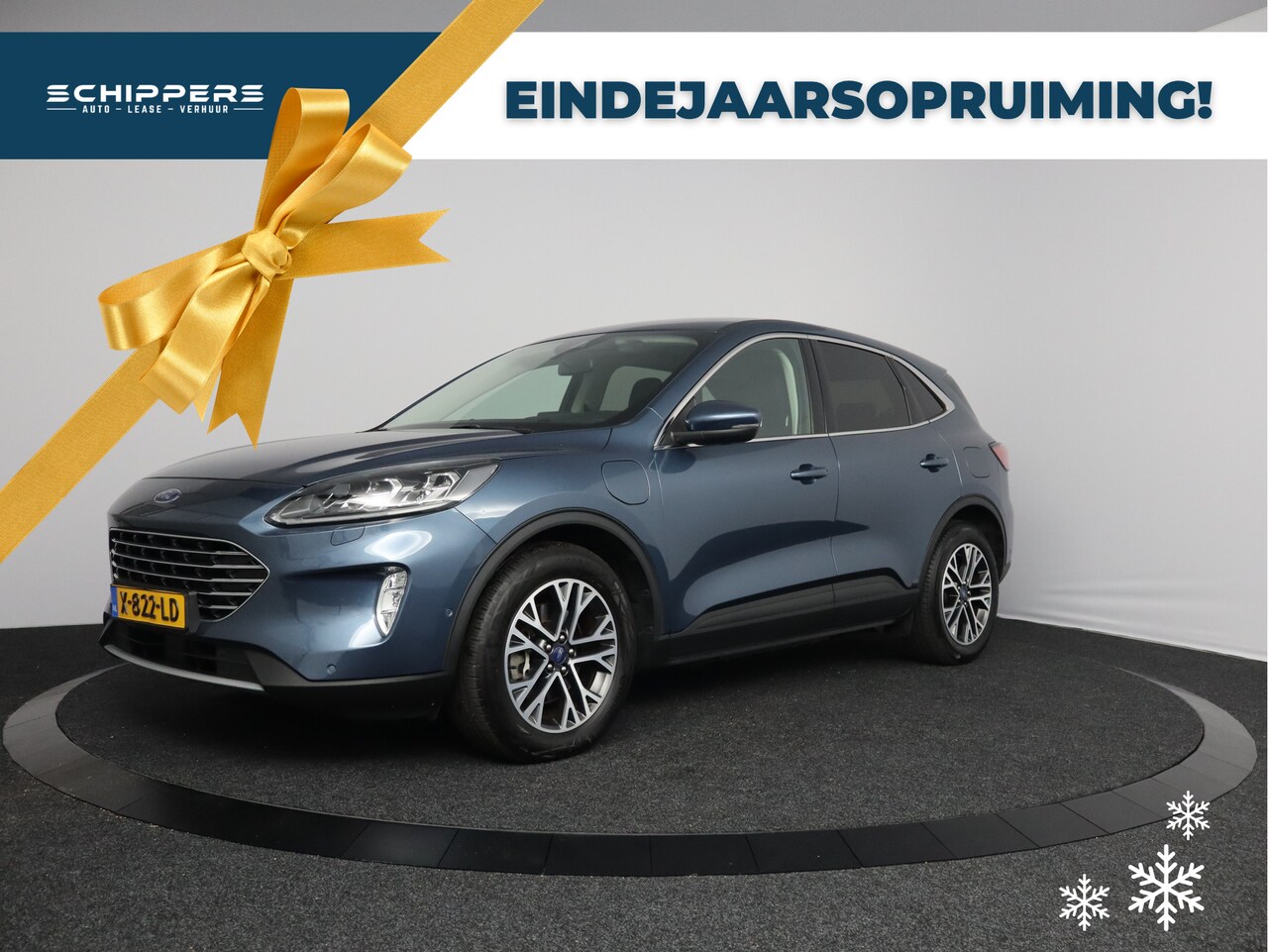 Ford Kuga - 2.5 PHEV Titanium X 1/2 leder | Winter pakket | - AutoWereld.nl
