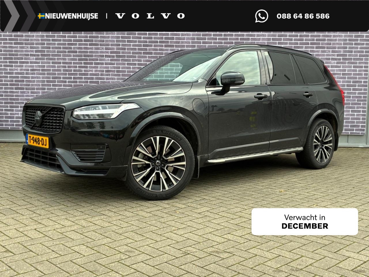 Volvo XC90 - 2.0 T8 Recharge AWD Ultimate Dark | Luchtvering | Trekhaak | Standkachel | 22" velgen | Ha - AutoWereld.nl