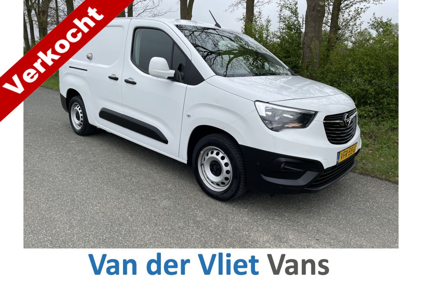 Opel Combo - 1.5 D E6 102pk L2 Edition BPM Vrij! Lease €178 p/m, Bedrijfsinrichting, 2x Schuifdeur, Air - AutoWereld.nl