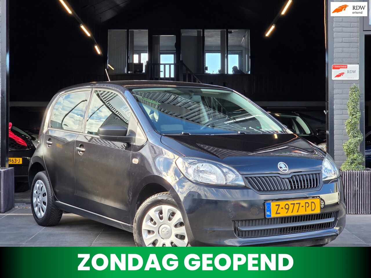 Skoda Citigo - 1.0 Greentech Active|Airco|5 deuren|El.ramen - AutoWereld.nl