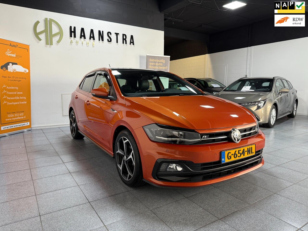 Volkswagen Polo - 1.0 TSI Highline Business R-line 3X Pano-dak leder int, NL Auto! - AutoWereld.nl
