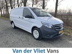Mercedes-Benz Vito - 114 CDI 136pk E6 Lang BPM Vrij Lease €380 p/m, Airco, Carplay, Trekhaak, PDC V+A, Onderhou