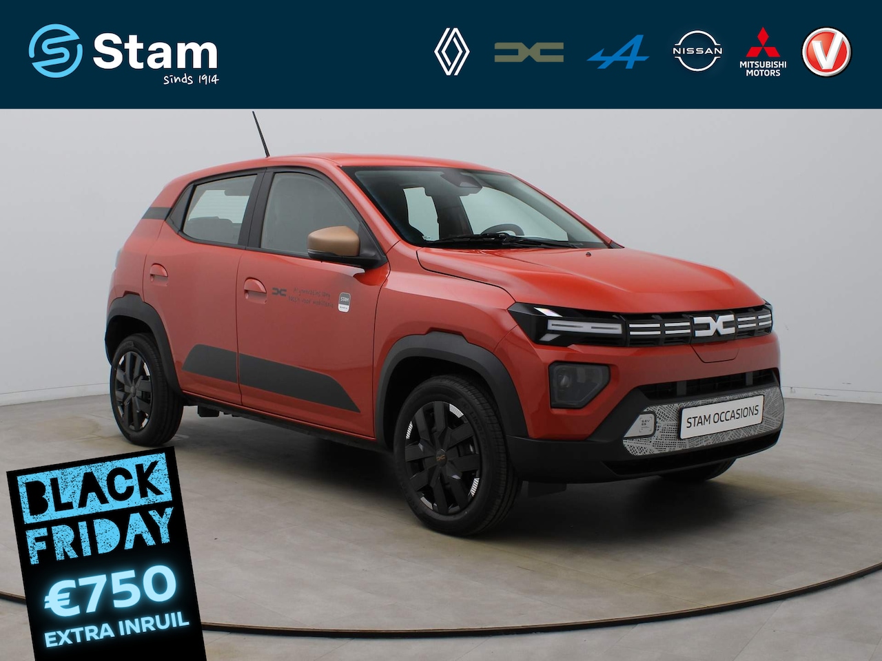 Dacia Spring - Extreme 65 26.8 kWh Camera | Climate | Cruisecontrol | Navi | Parksens. achter - AutoWereld.nl